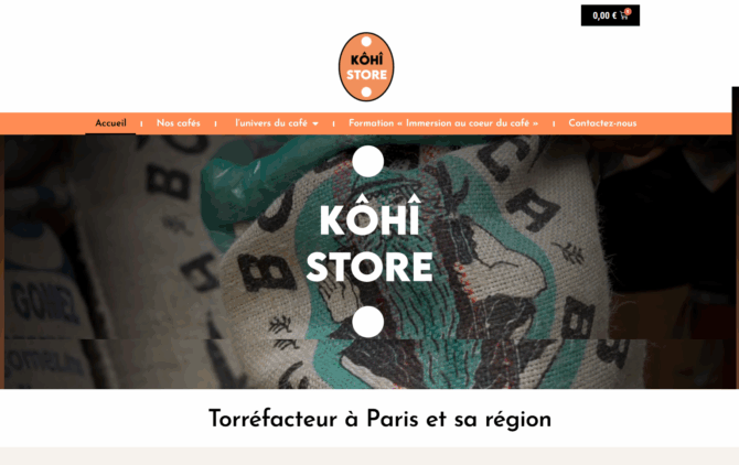 Projet Kohi Store
