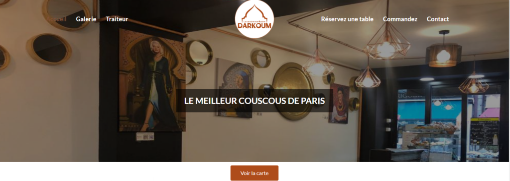 Page d'accueil Darkoum