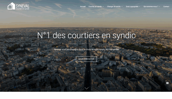 Page d'accueil Syneval